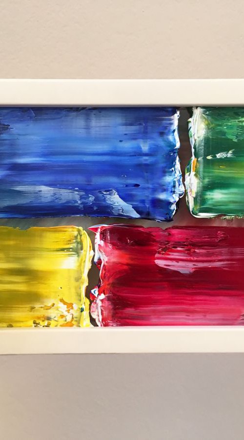 "Mind The Gap" - Reversible PMS Micro Painting by Preston M. Smith (PMS)
