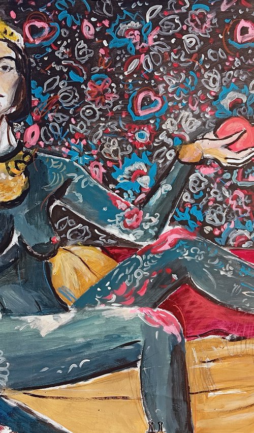 She who holds the Fruit by Catalin Ilinca