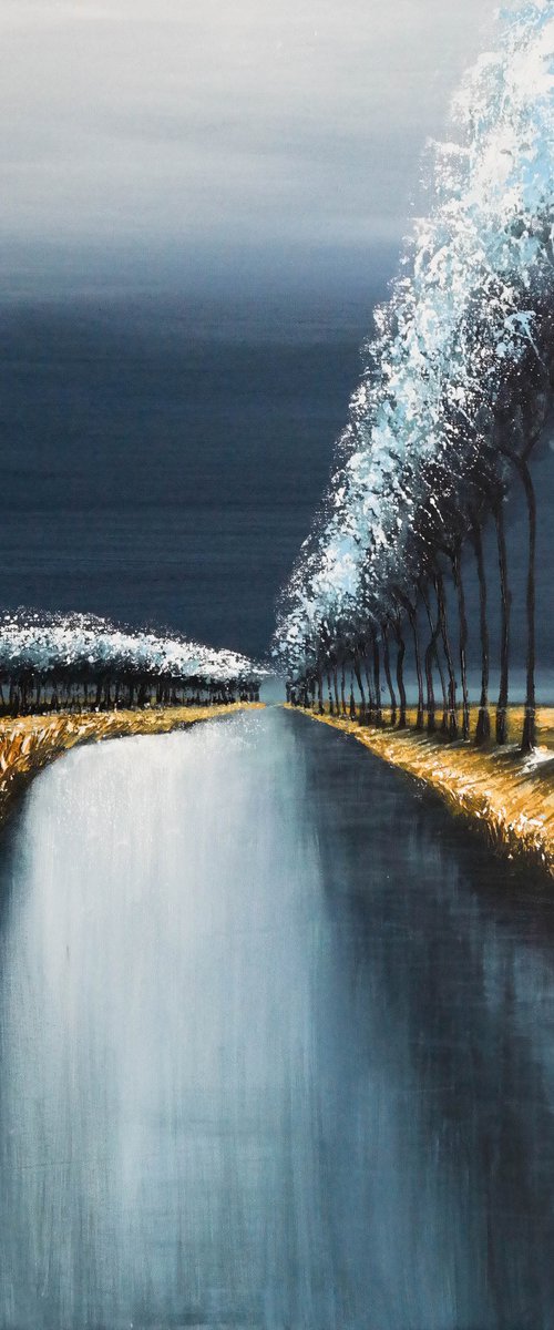 In the Land of Frost and Ice  -  Fields and Colors Series by Danijela Dan