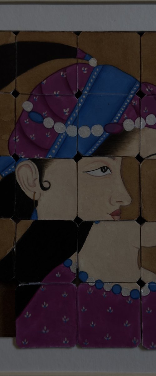 lady -1 by Amjad ali Talpur