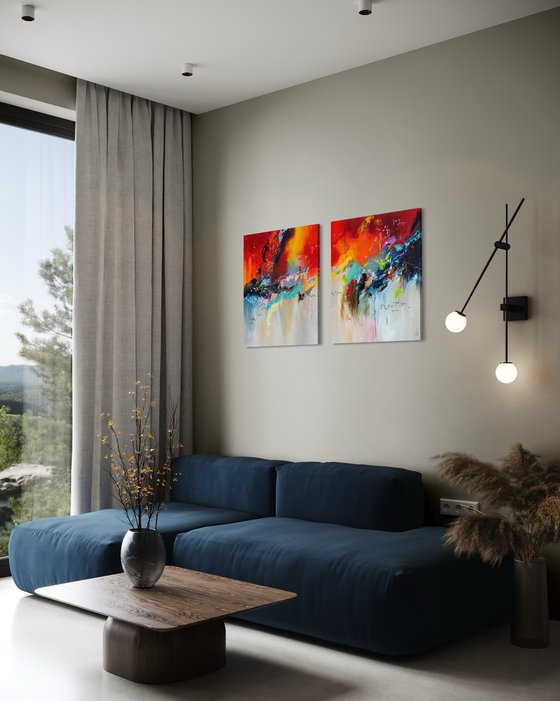 Spirit of freedom (diptych)