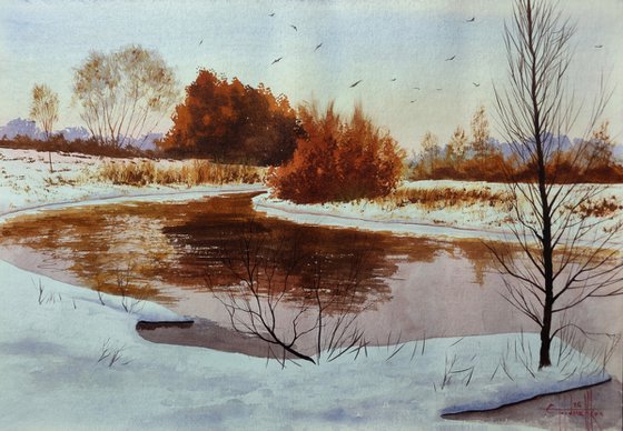 Winter river