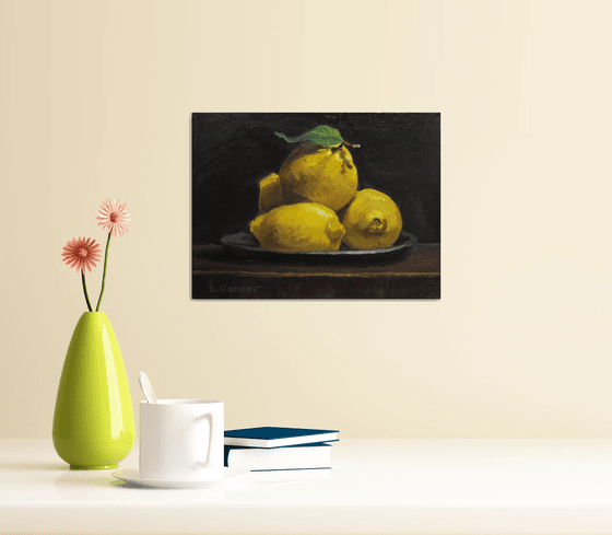 lemons. 24х18 cm