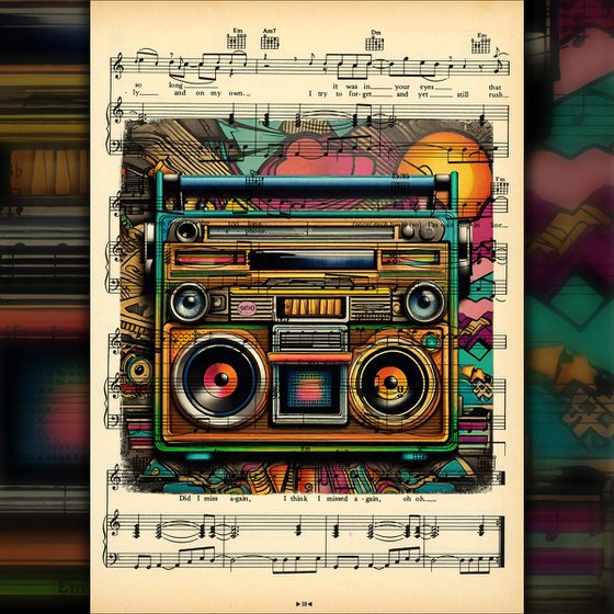 HiFi Retro Boombox