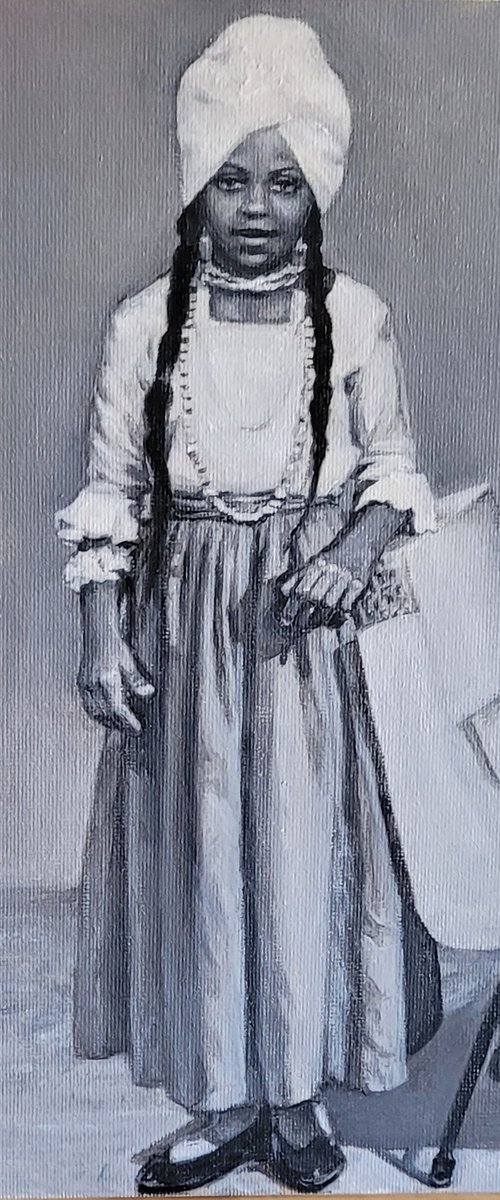 Commission Portrait of Maddie's Relative by QI Debrah