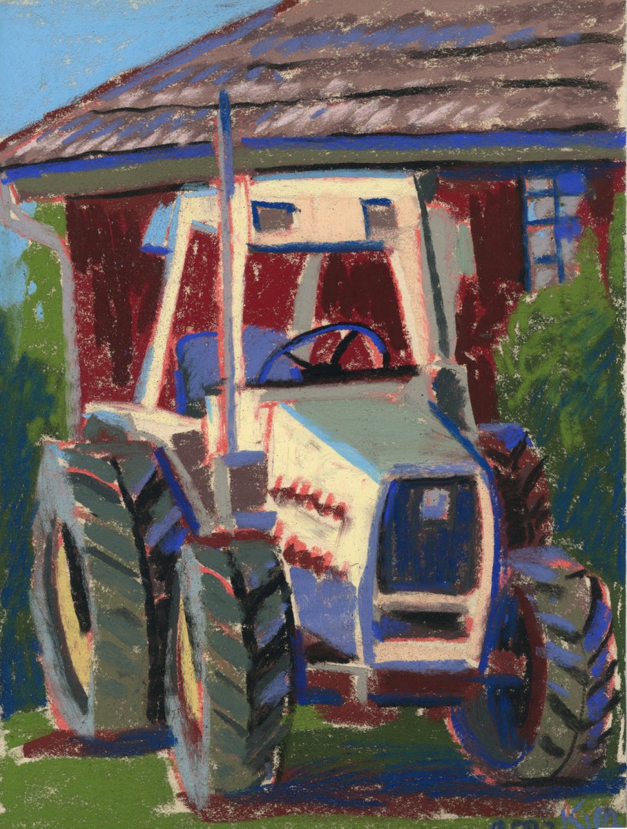 Mark The Tractor by Kira Sokolovskaia