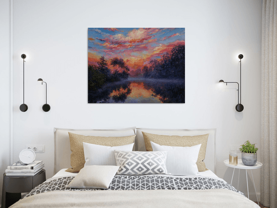 "Sunset on the River"