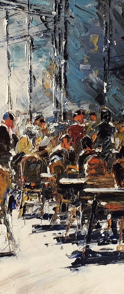 CAFE#7. NEW YORK. by Irina Alexandrina