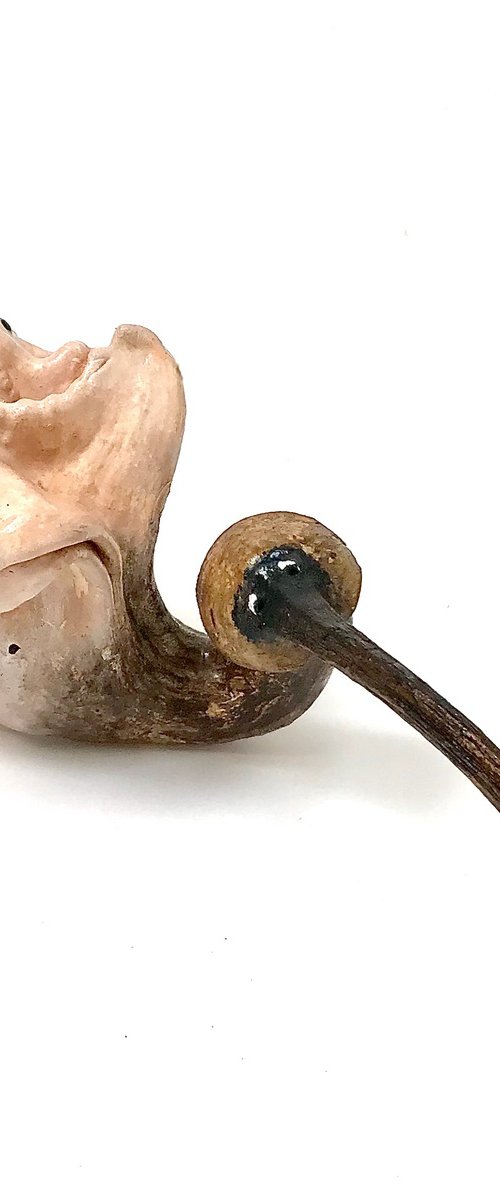 Spatula with a long beak by Eleanor Gabriel