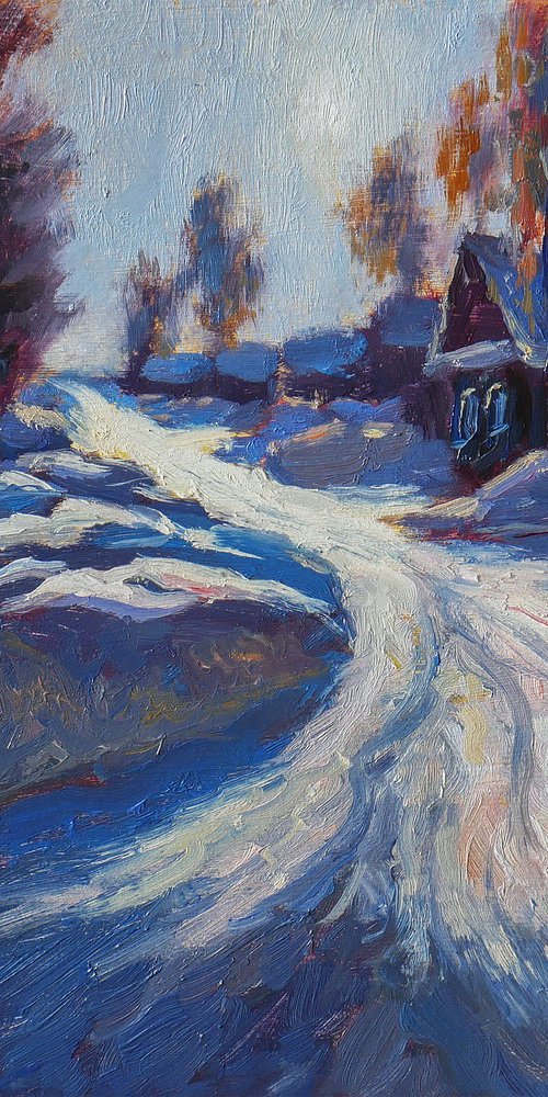 The Bright Sun Of Winter by Nikolay Dmitriev