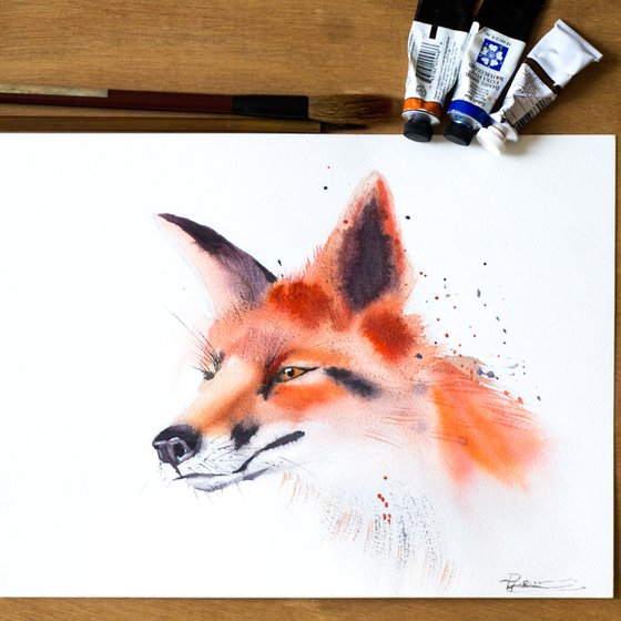 Fox portrait