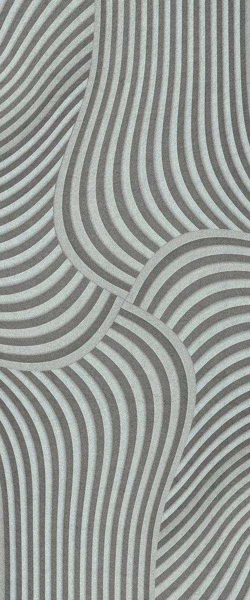 Wavy lines 11 by Lidiya Dmitrieva