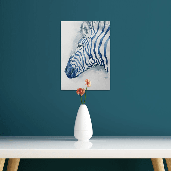 Blue Silence_Zebra