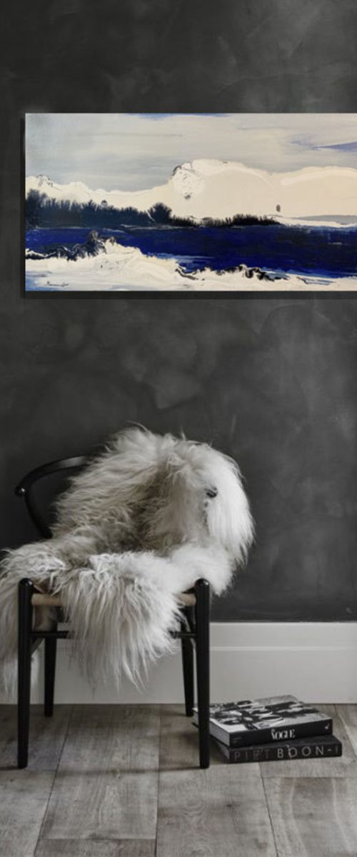 White mountain by Yaroslav Yasenev