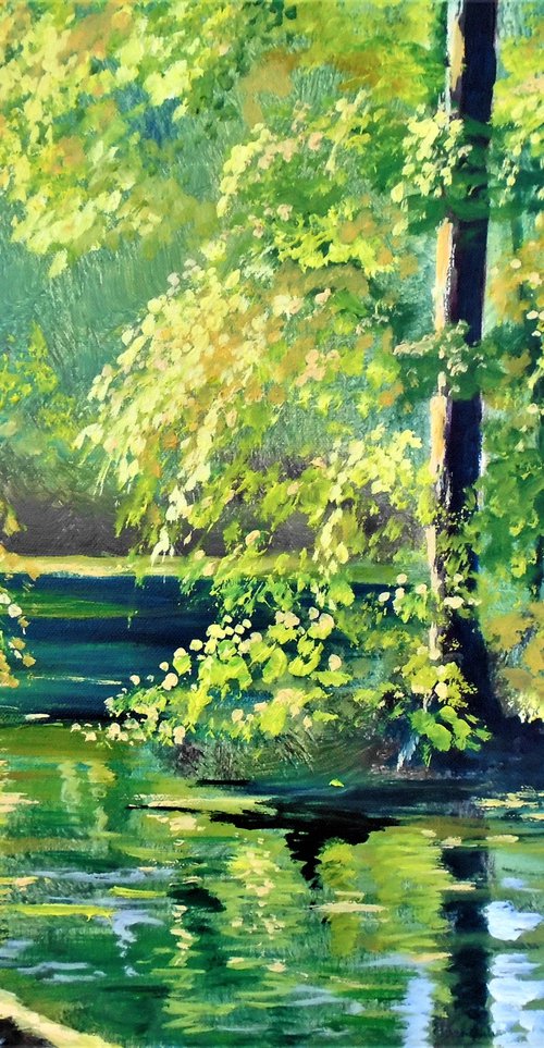 Sunlit Tranquility by Rod Bere