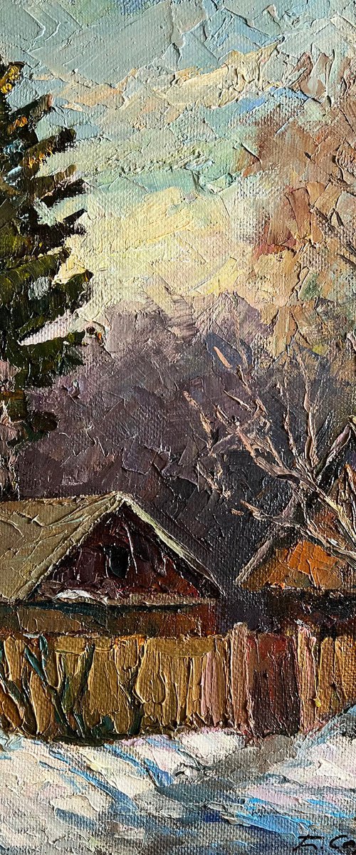 A Cold December Day by Boris Serdyuk