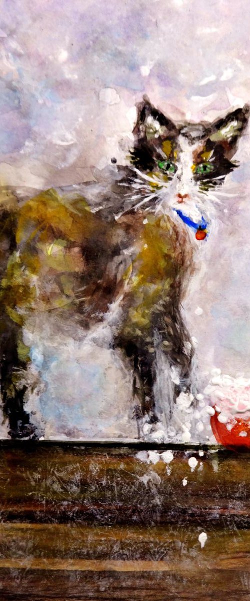 OOPS.. She caught me.. by Cristina Mihailescu