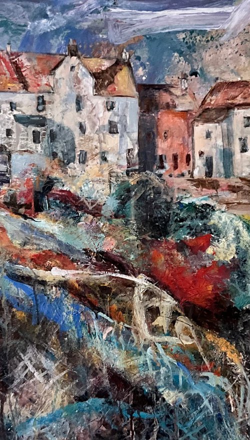 Pittenweem harbour by Claire Williamson