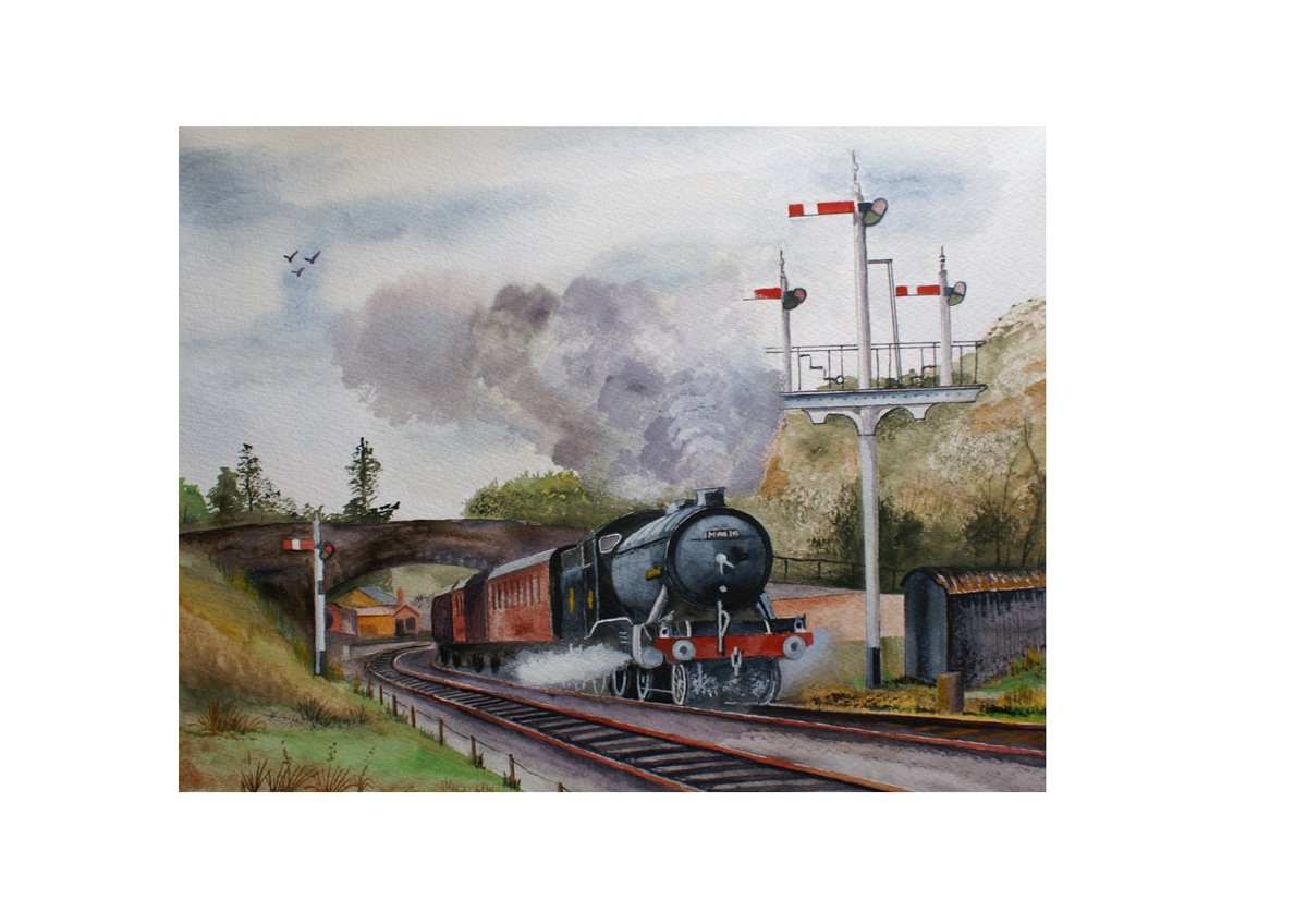 Great Marquess leaving Goathland by Chris Pearson
