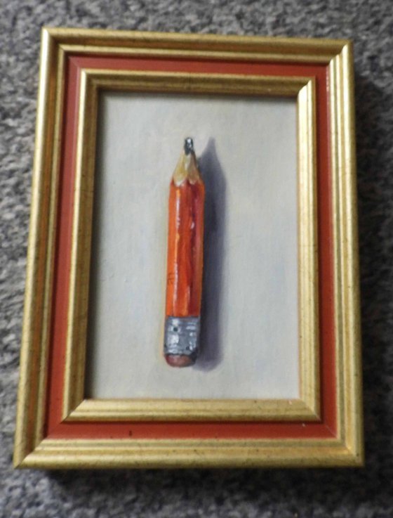 My Little Red Pencil (framed)
