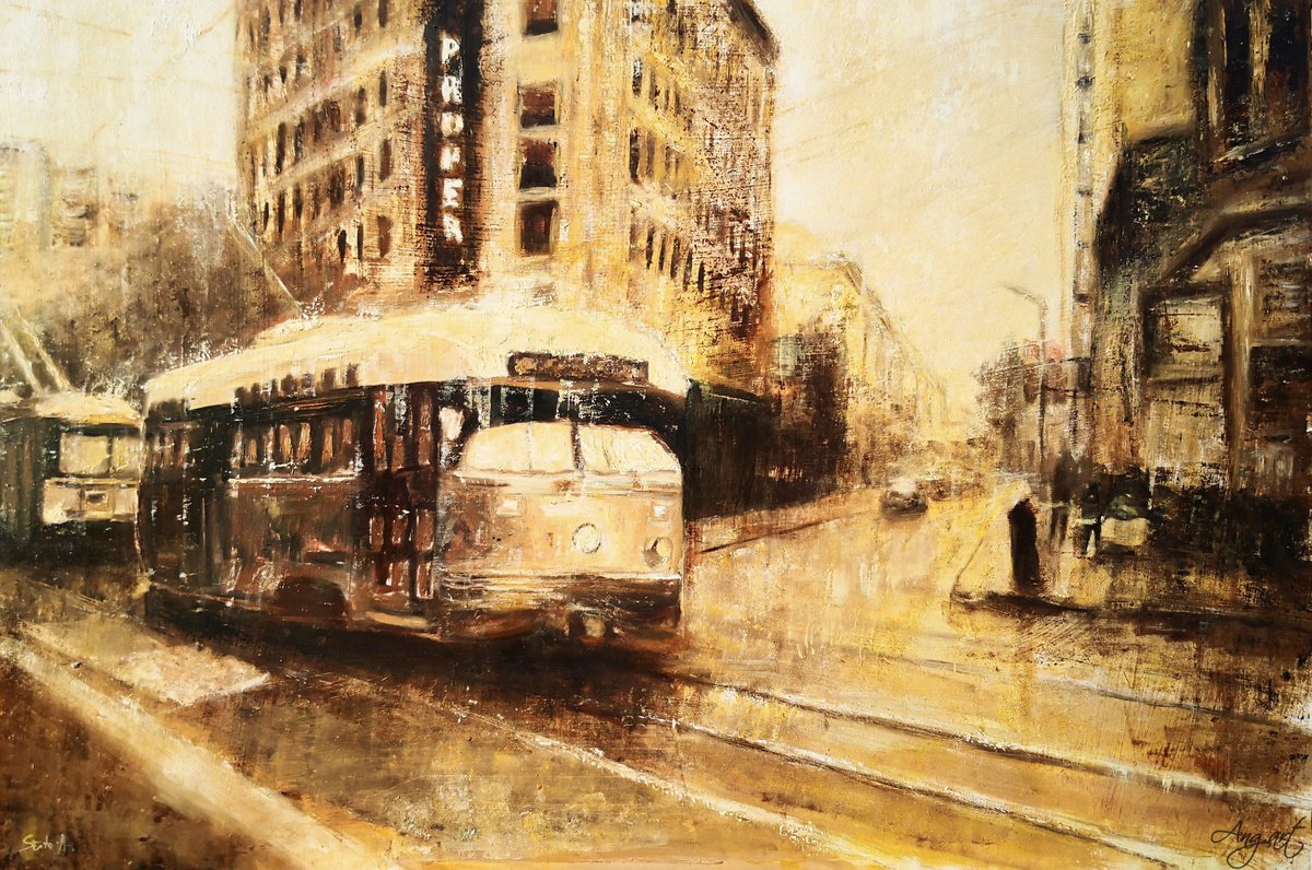 The Old Tram by Angela Suto