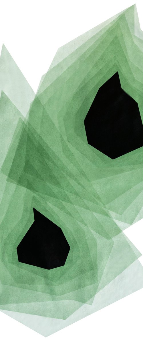 Soulmate Green 2 by Catia Goffinet