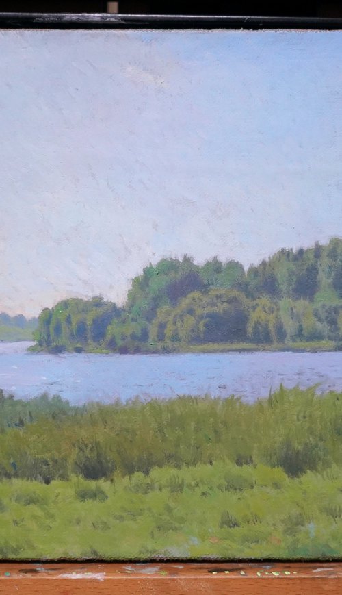 On the Banks of the Grand Canal by RuoShen