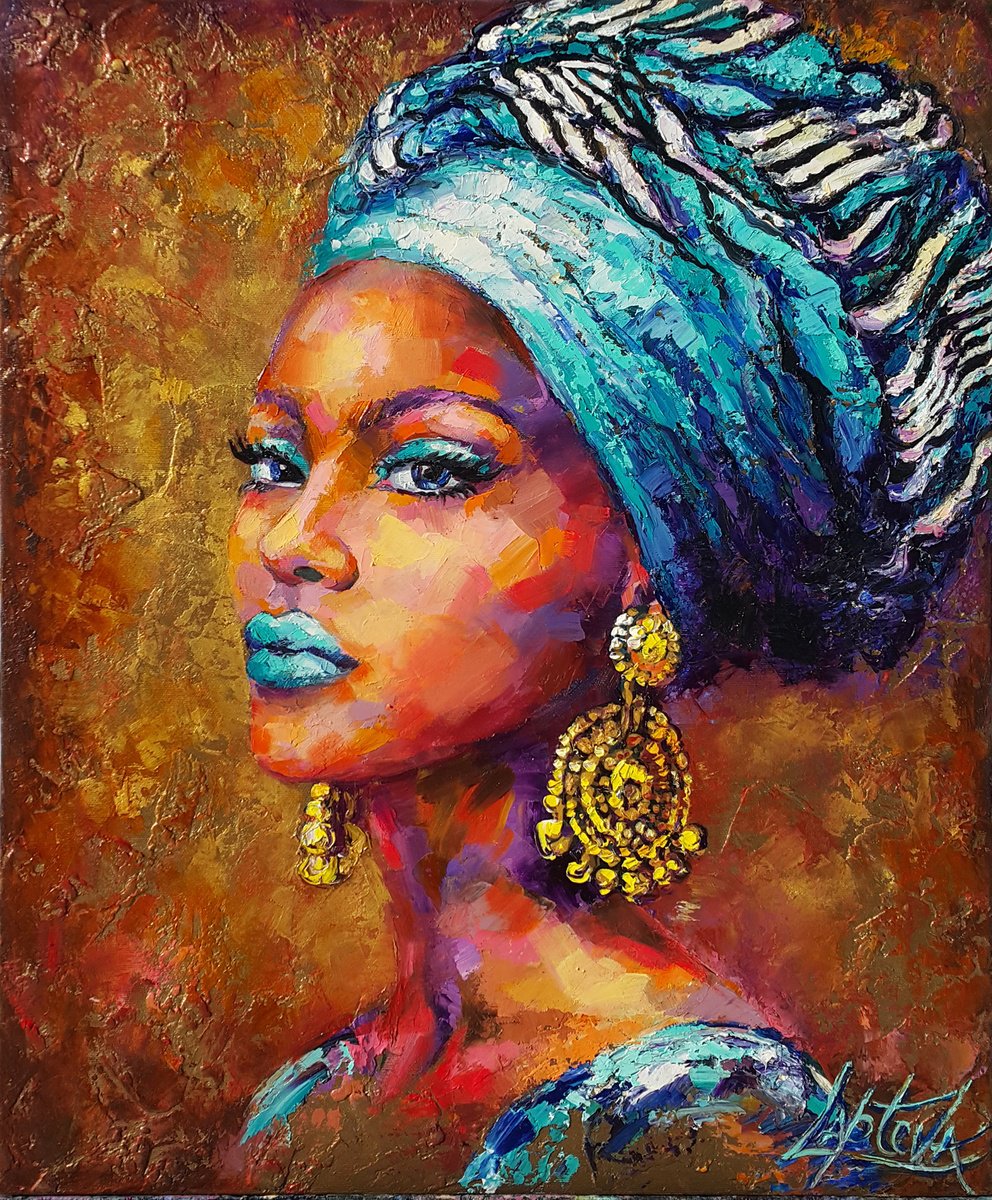 Nile Azure By Viktoria Lapteva, 20 X 24, Artwork For Sale On Artfinder