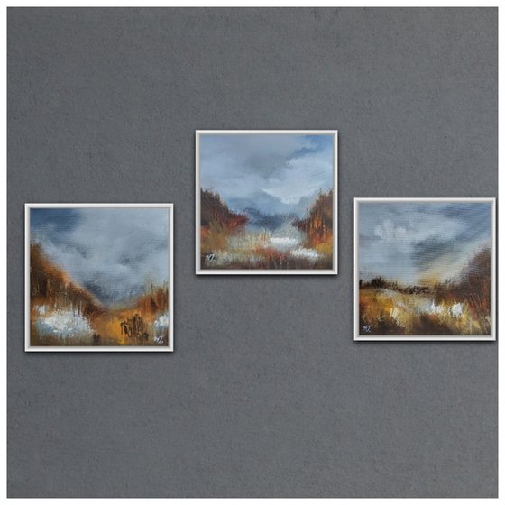 Ethereal Skies I, II, III