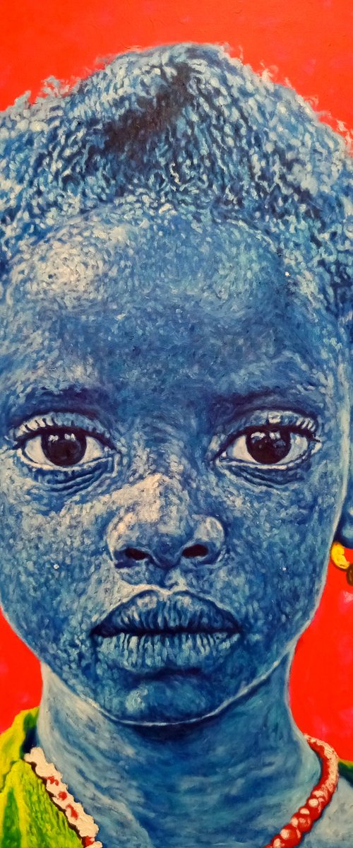 "Crowned by innocence" by Clement Mohale