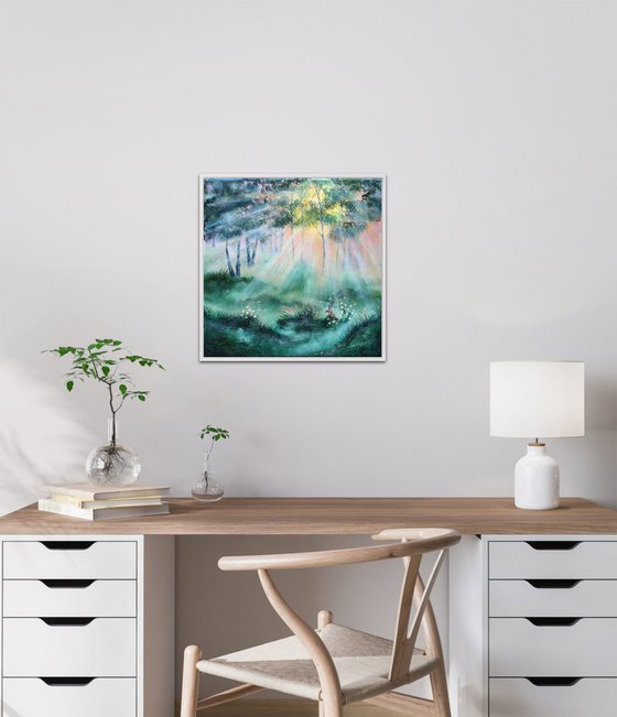 The bunny who loved sunbeams