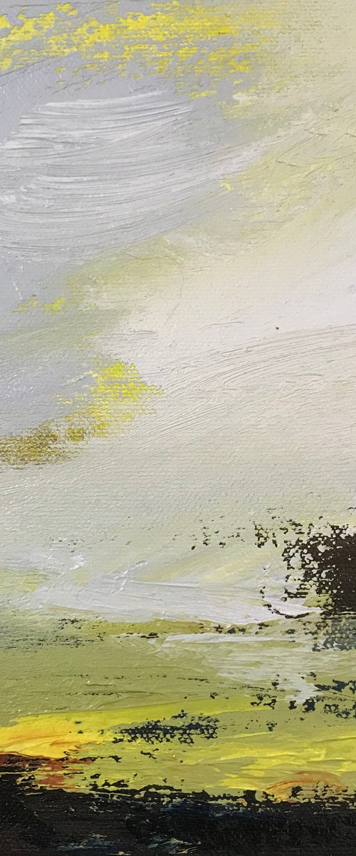 Yellow Landscape 2 by Belinda Reynell
