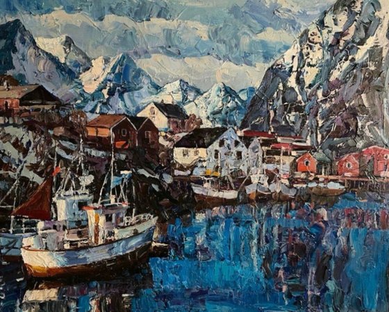 North. Northern blue.