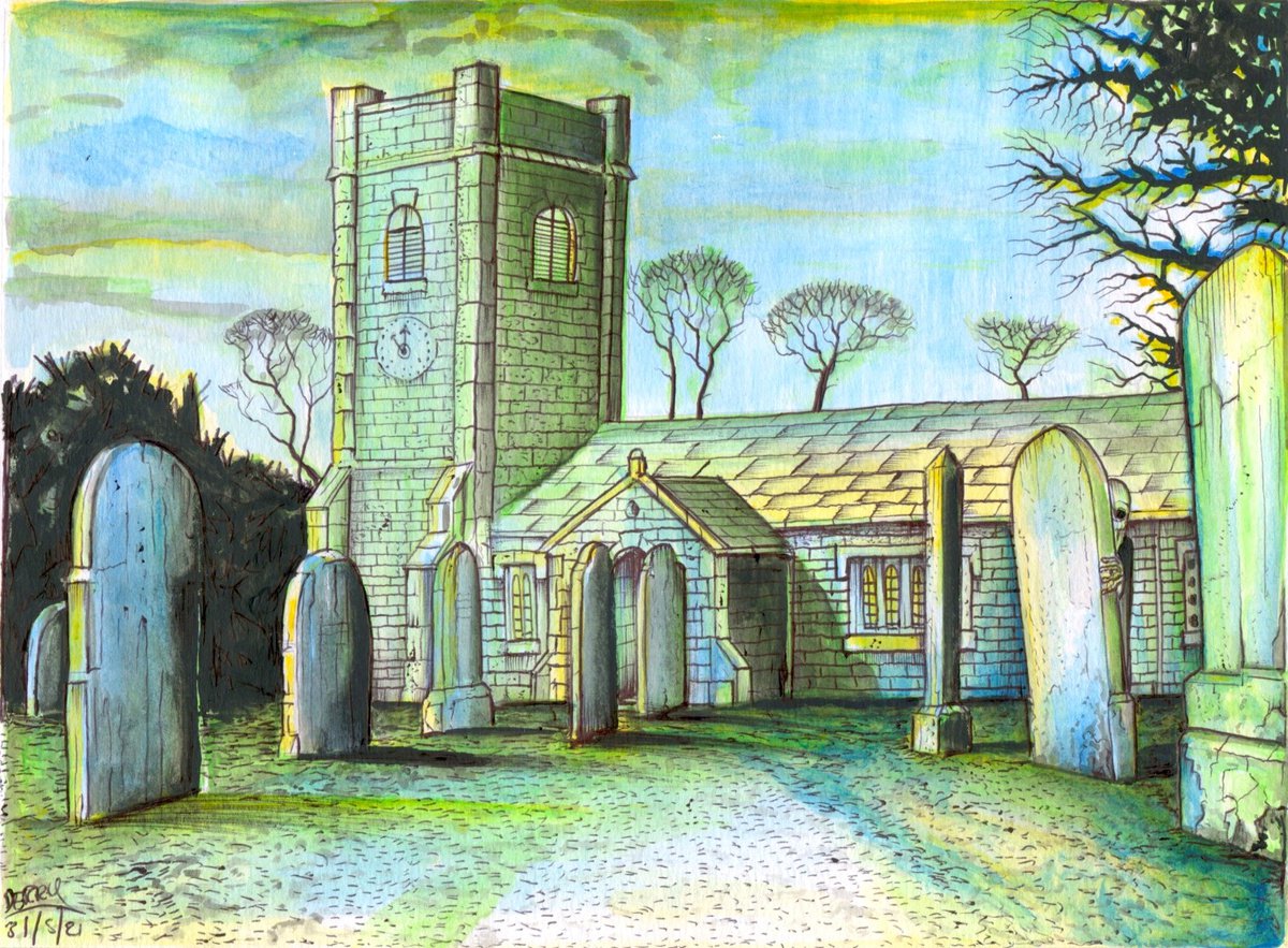 There Was A Man Dwelt by a Churchyard by Spencer Derry ART
