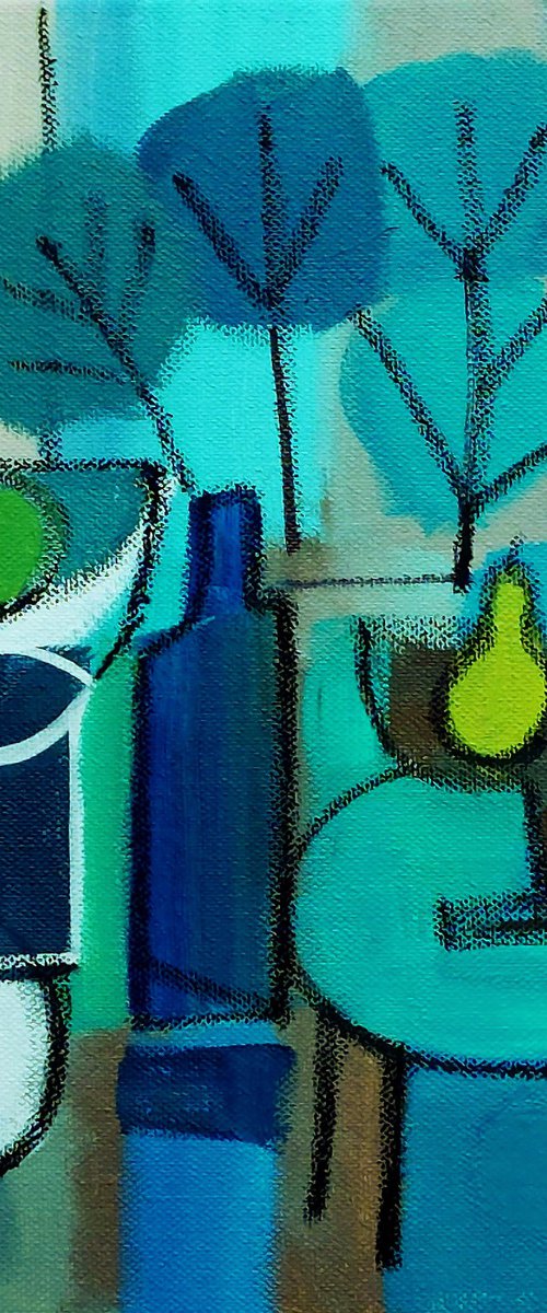 Two Pears by Jan Rippingham