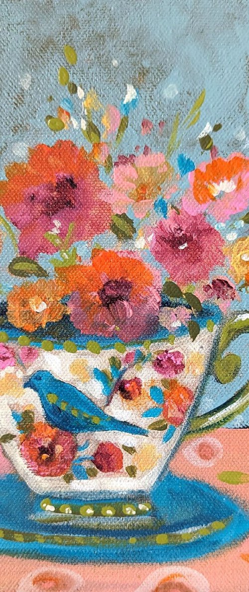 Aline's garden by Loetitia Pillault