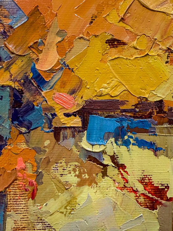 Autumn Sun of the Old City