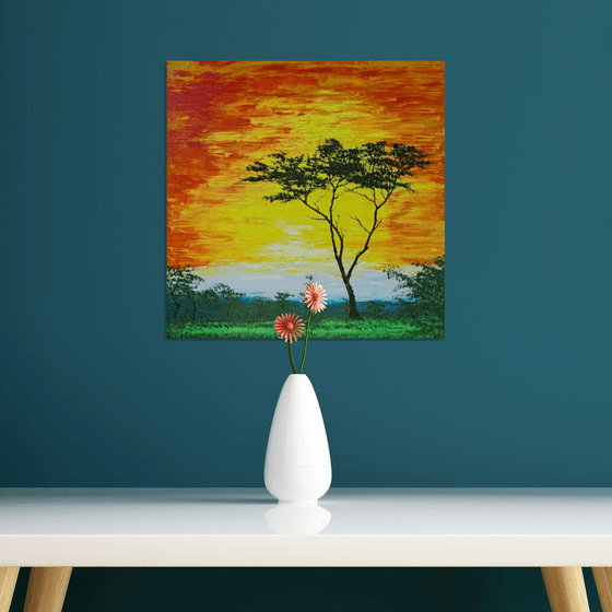 Sunny tree