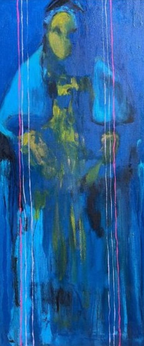 The Blue Witness by Gela MIKAVA