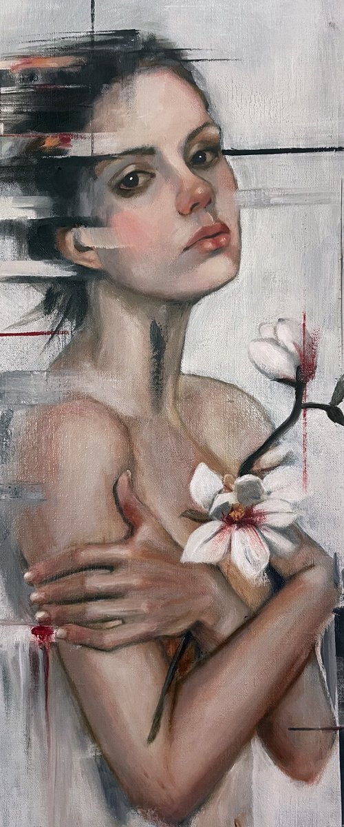 Title: Flowers on the Skin by Maria Romano