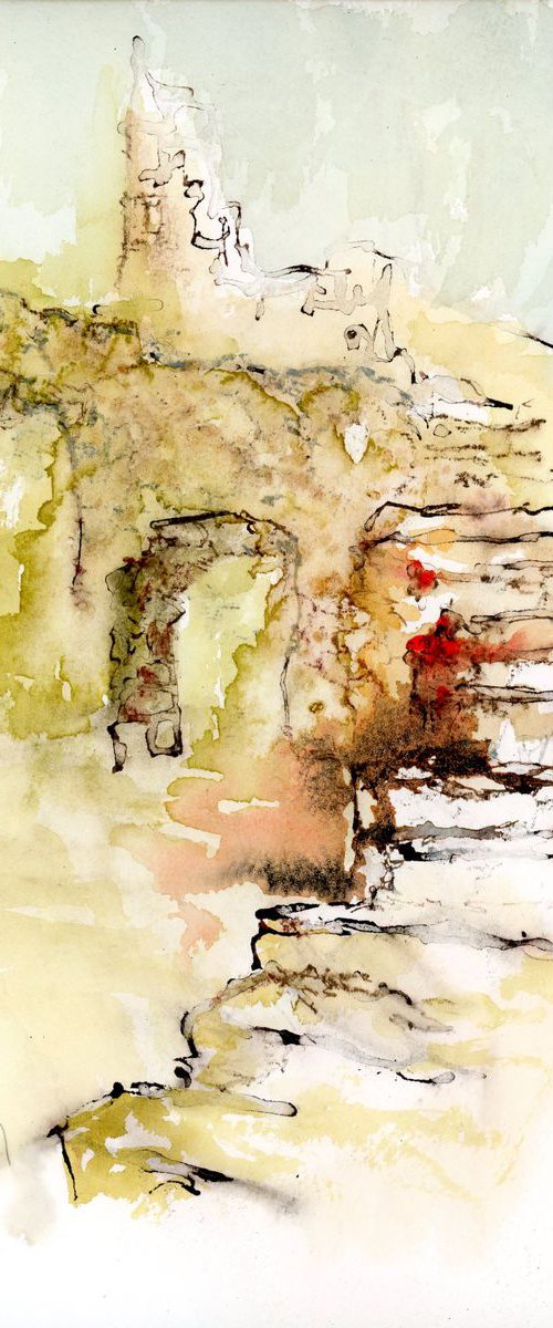 The Ruined Stairs by Alex Tolstoy