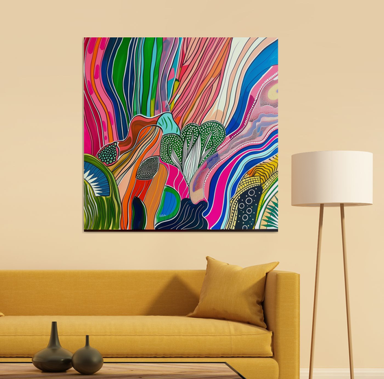 Geometric abstraction #69