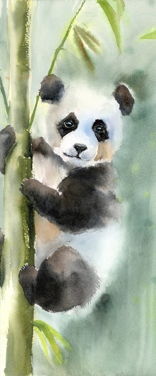 Playful Panda by Olga Tchefranov (Shefranov)