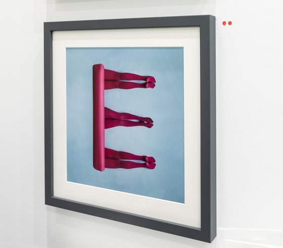 Synesthetic Letters: E Framed