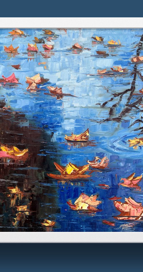 Autumn puddle. by Vita Schagen
