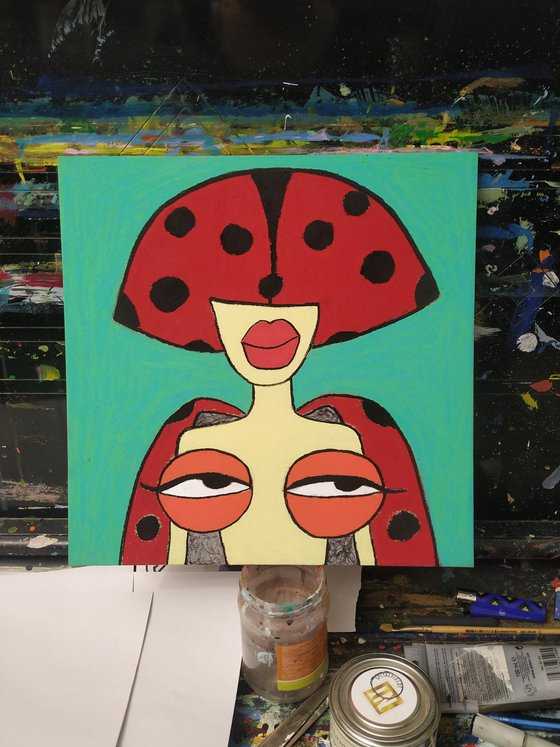 My tits dream to be a ladybug