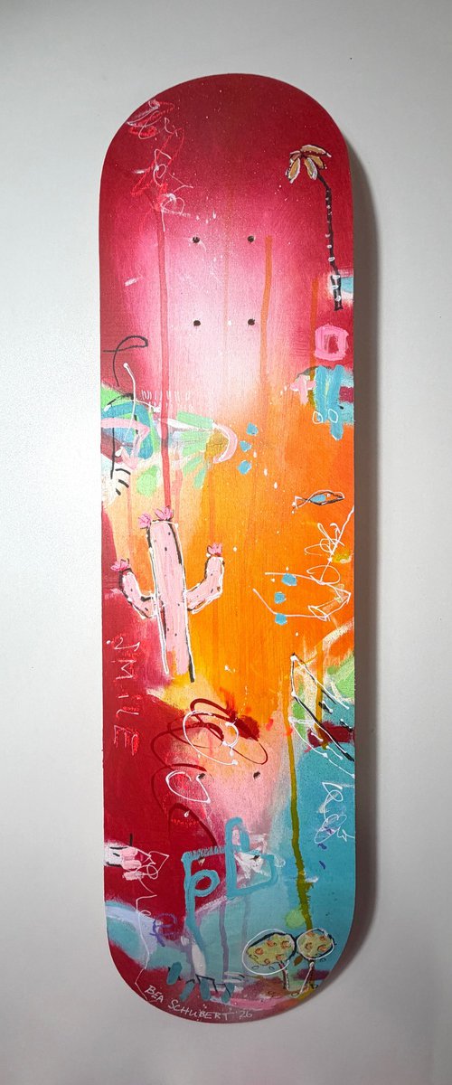Smile at life #deck4 by Bea Schubert