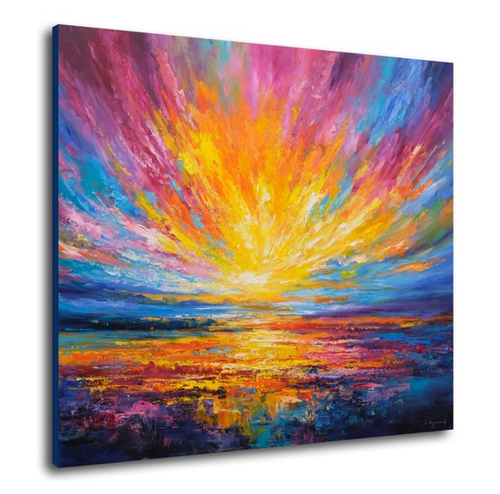 Seascape Sunset Symphony