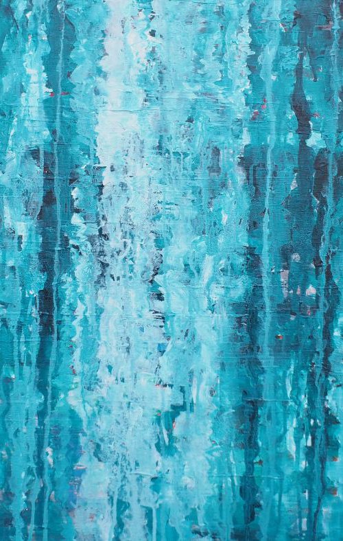 Turquoise Waterfall by Steven Fleit