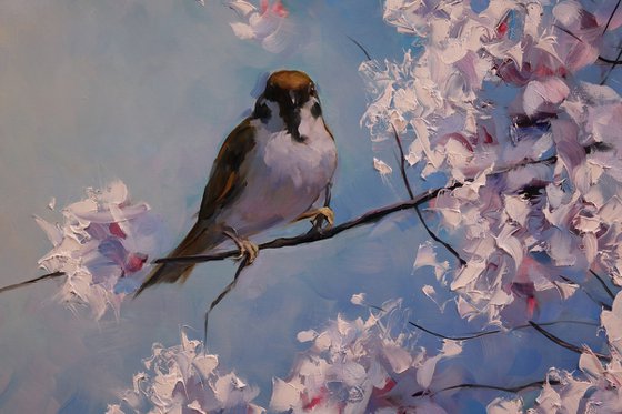 "Three Among the Flowers"